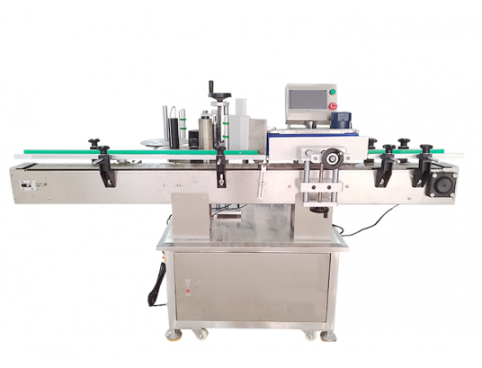 Automatic round bottle labeling machine